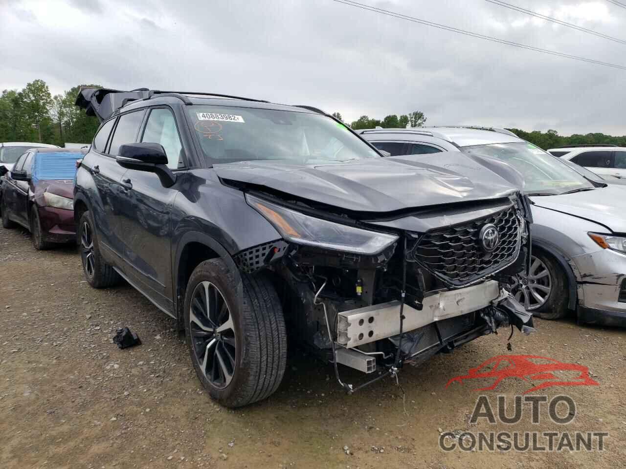 TOYOTA HIGHLANDER 2021 - 5TDLZRAH6MS071525