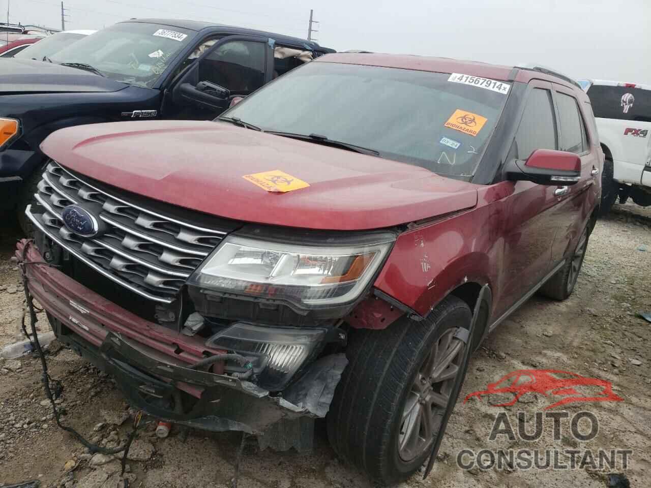 FORD EXPLORER 2016 - 1FM5K7F83GGA71485