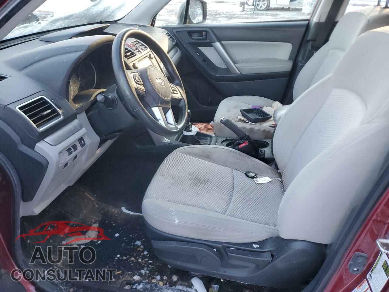 SUBARU FORESTER 2017 - JF2SJAAC6HG495572