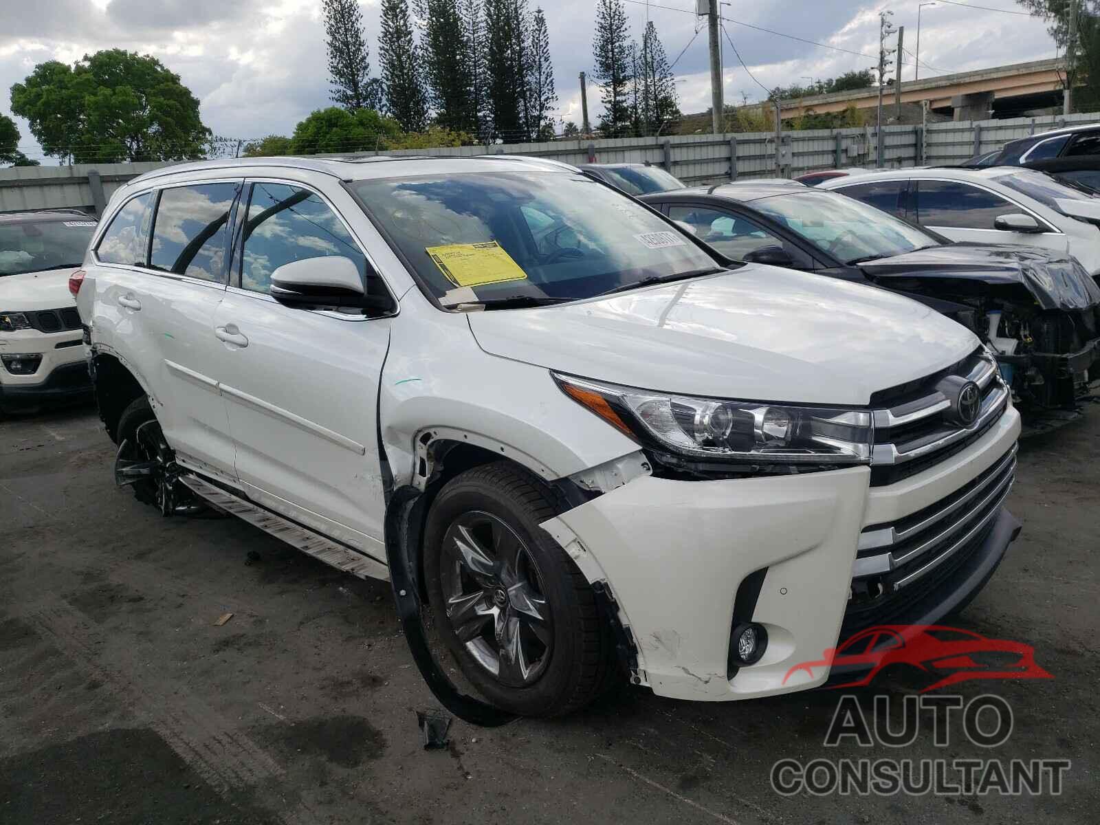 TOYOTA HIGHLANDER 2017 - 5TDYZRFH1HS216233