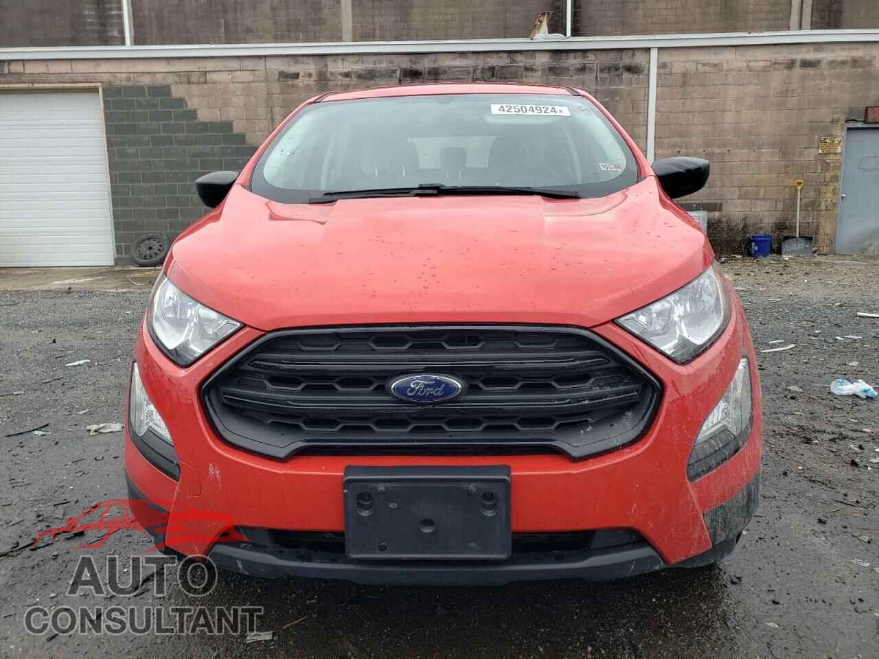 FORD ECOSPORT 2020 - MAJ3S2FE6LC364521