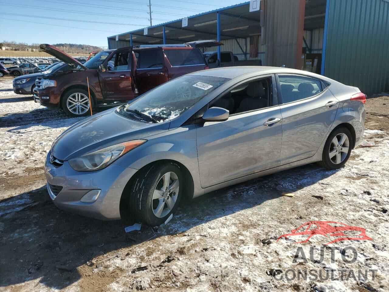 HYUNDAI ELANTRA 2012 - KMHDH4AE1CU390756