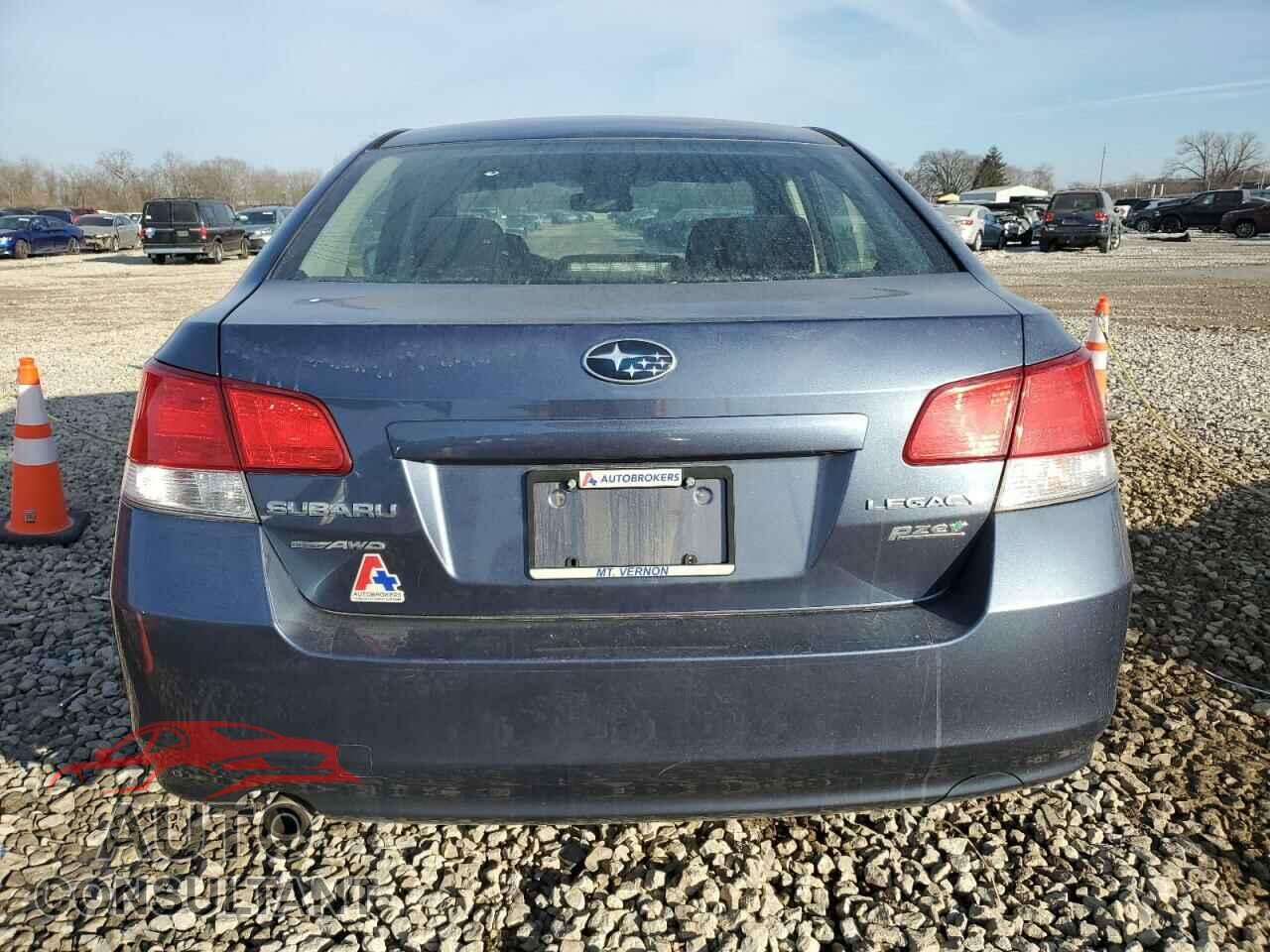 SUBARU LEGACY 2013 - 4S3BMBA67D3017572