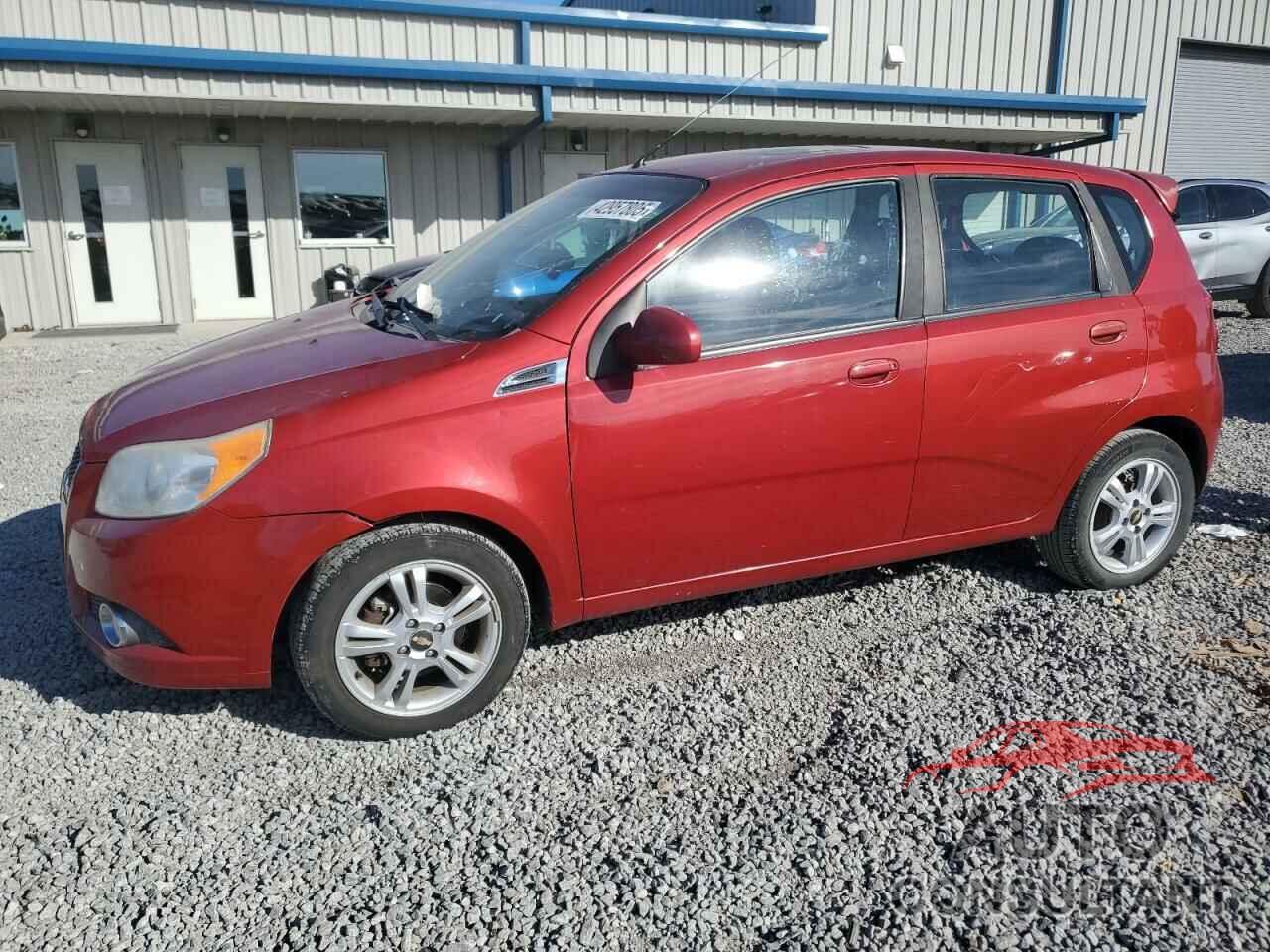 CHEVROLET AVEO 2011 - KL1TG6DE2BB229683