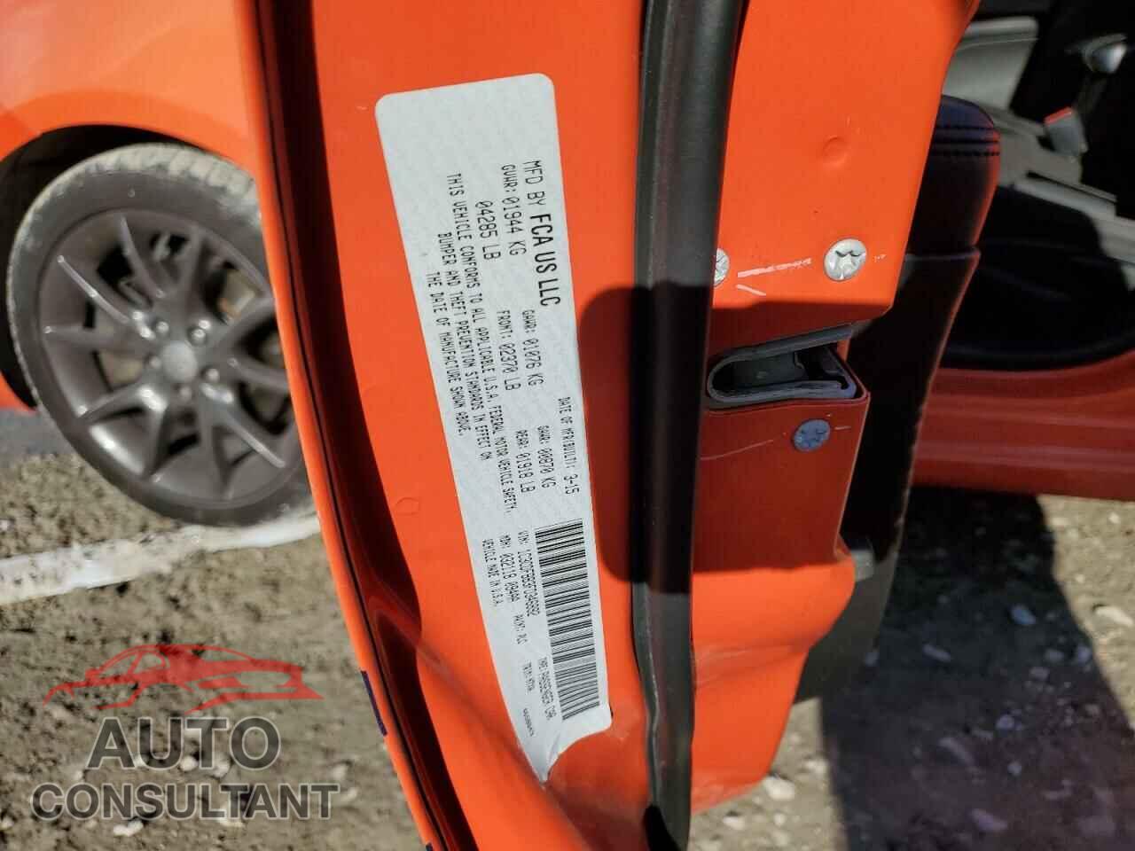 DODGE DART 2015 - 1C3CDFBB3FD346892