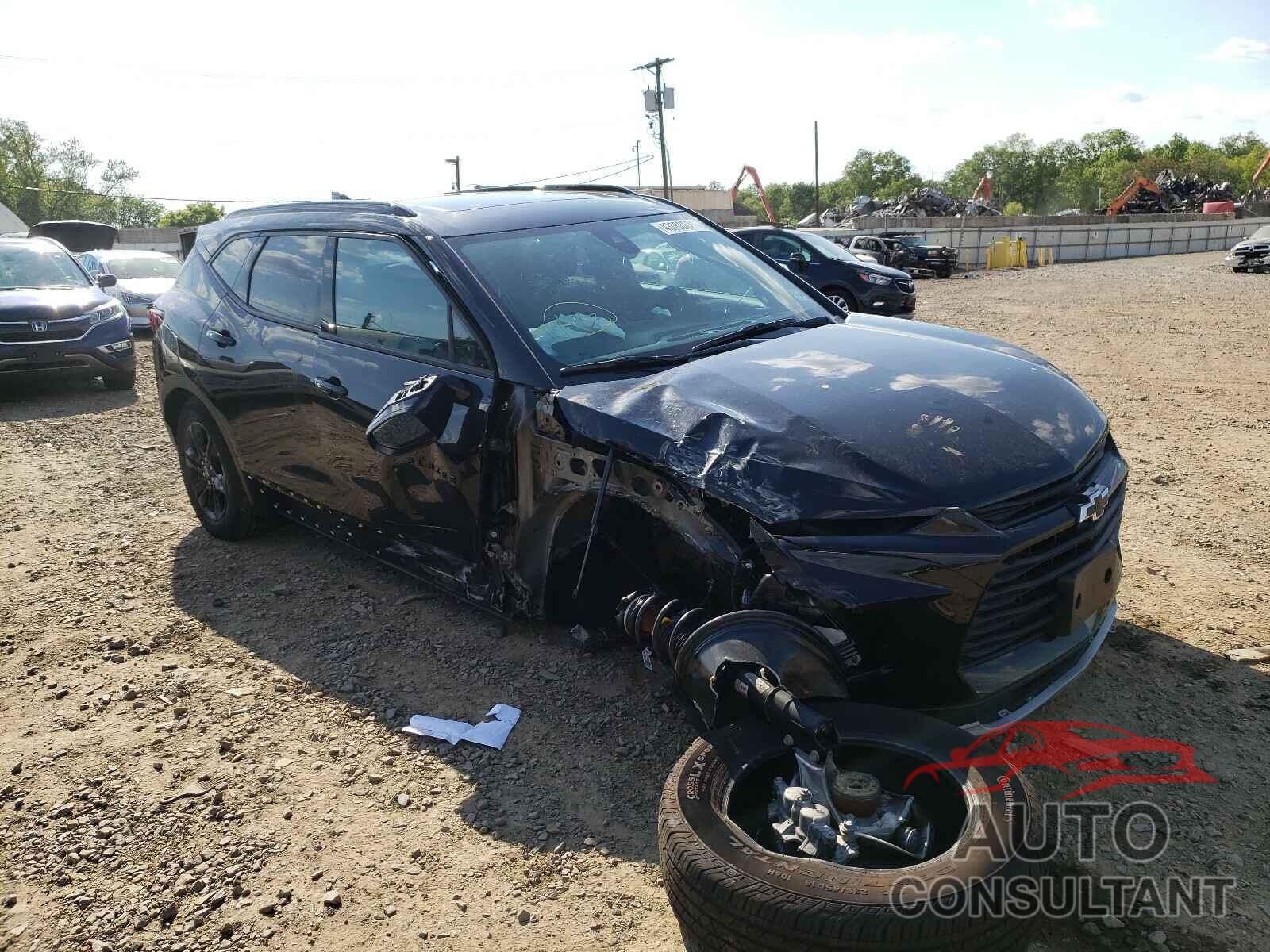 CHEVROLET BLAZER 2021 - 3GNKBJRS7MS528265