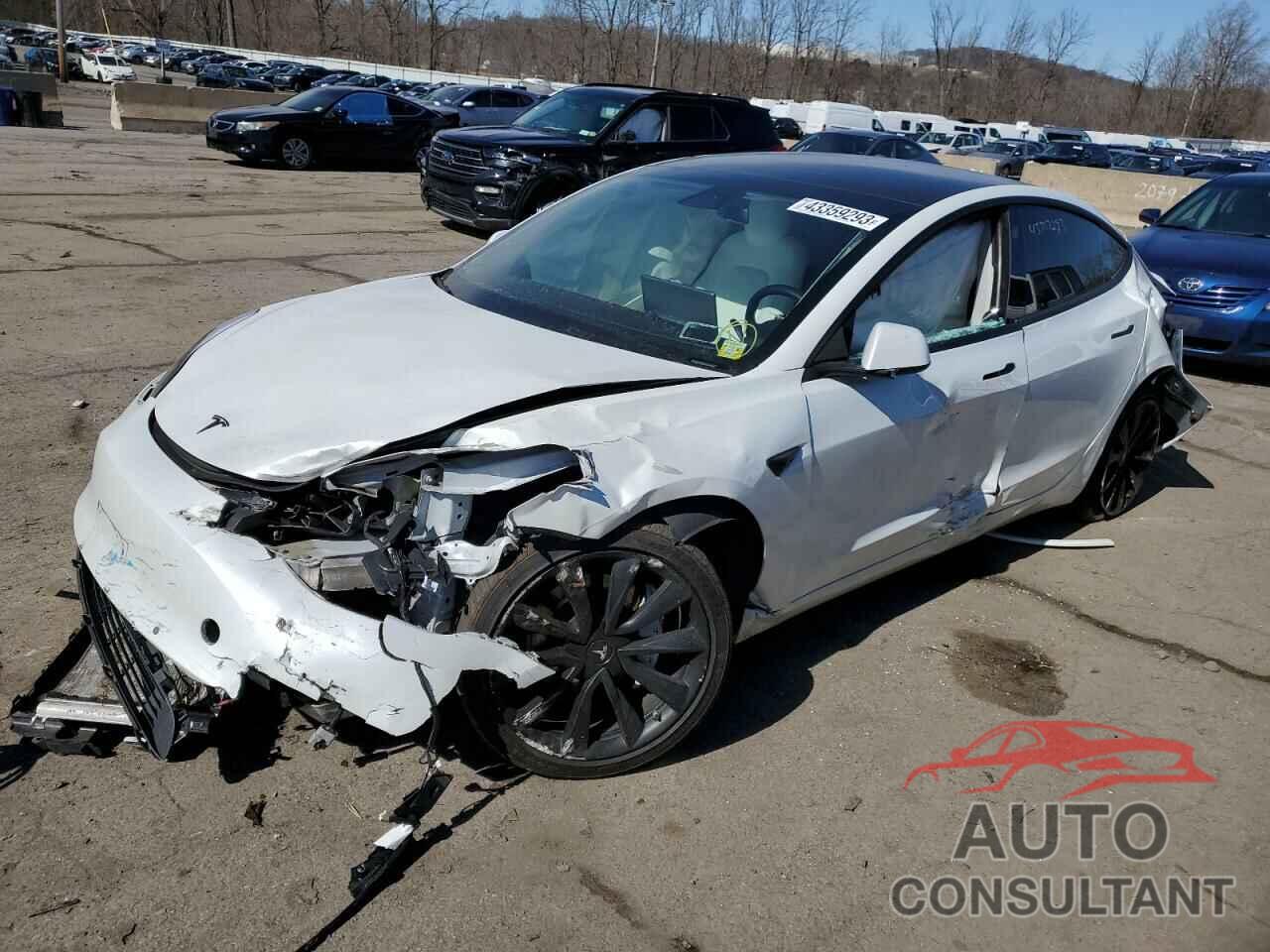 TESLA MODEL 3 2020 - 5YJ3E1EBXLF703755