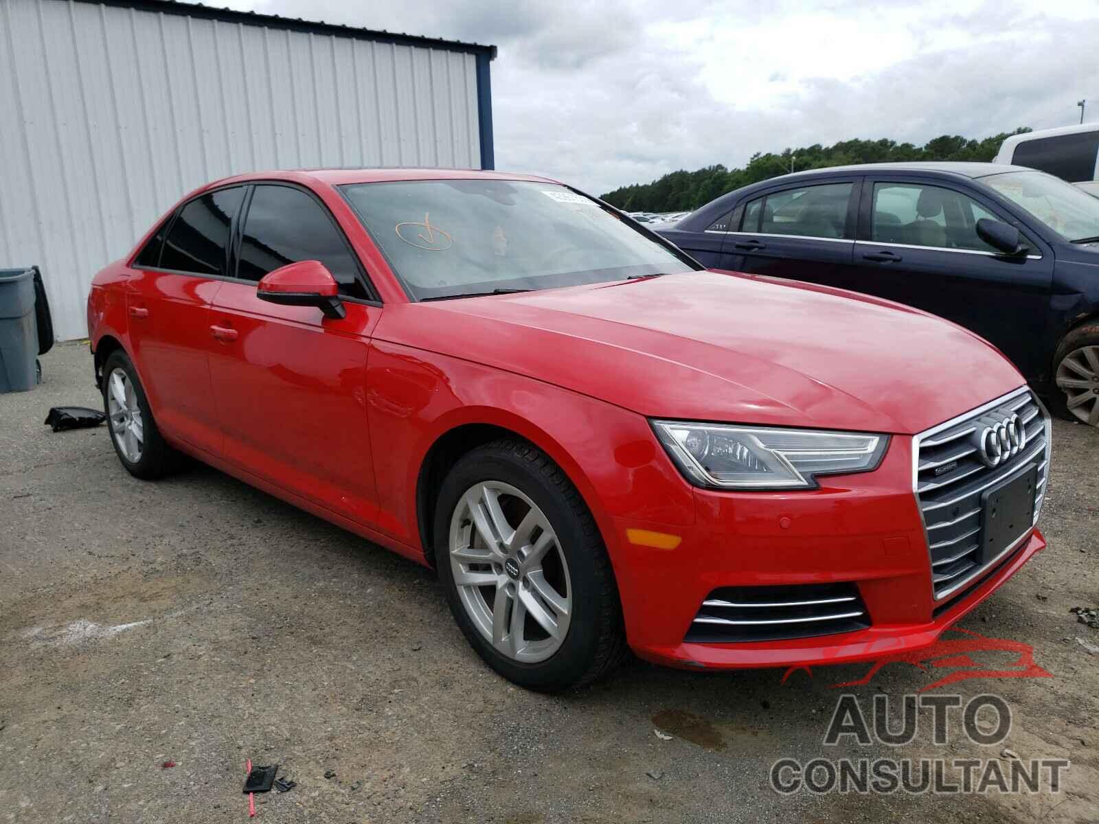 AUDI A4 2017 - WAUANAF4XHN024260