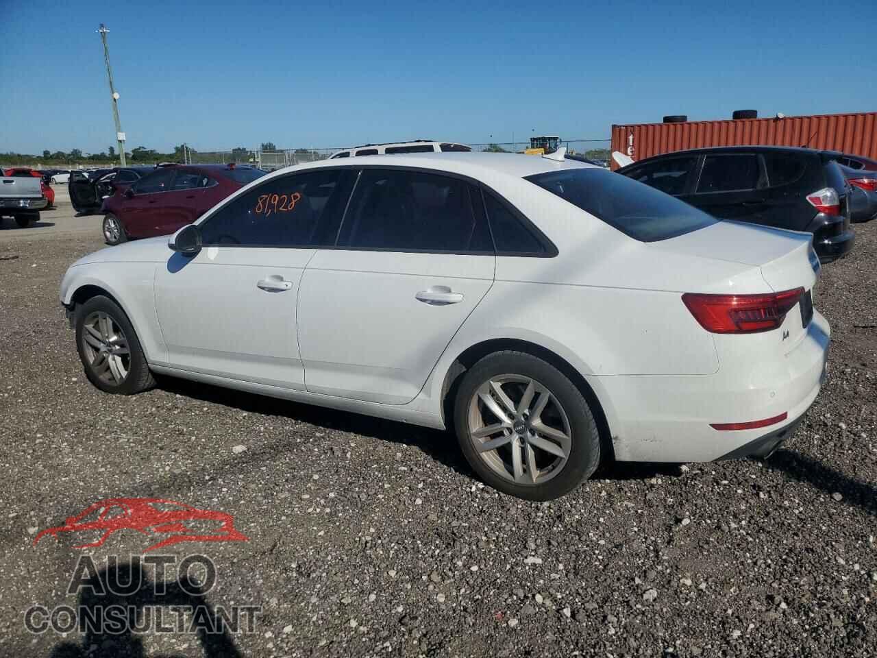 AUDI A4 2017 - WAUGNAF45HN011586