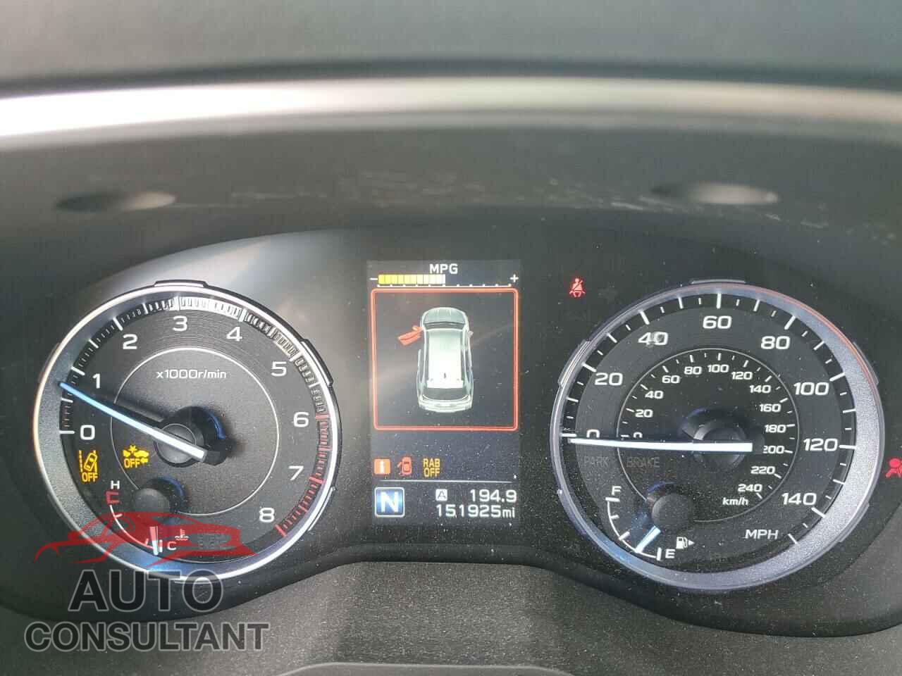 SUBARU ASCENT 2019 - 4S4WMARD4K3414681
