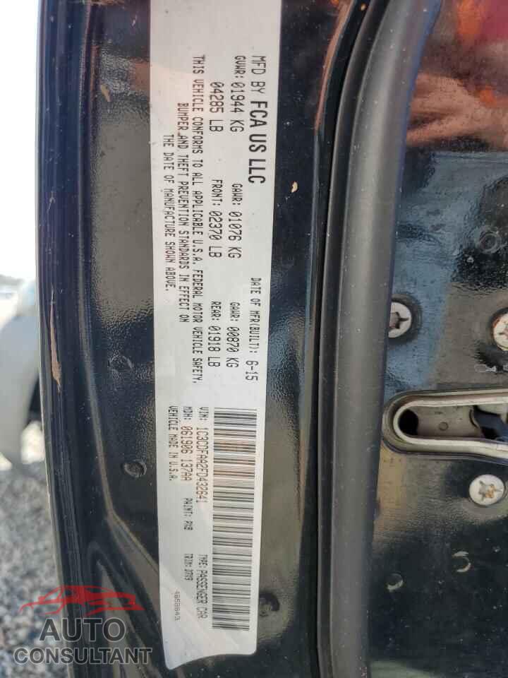 DODGE DART 2015 - 1C3CDFAA2FD432641