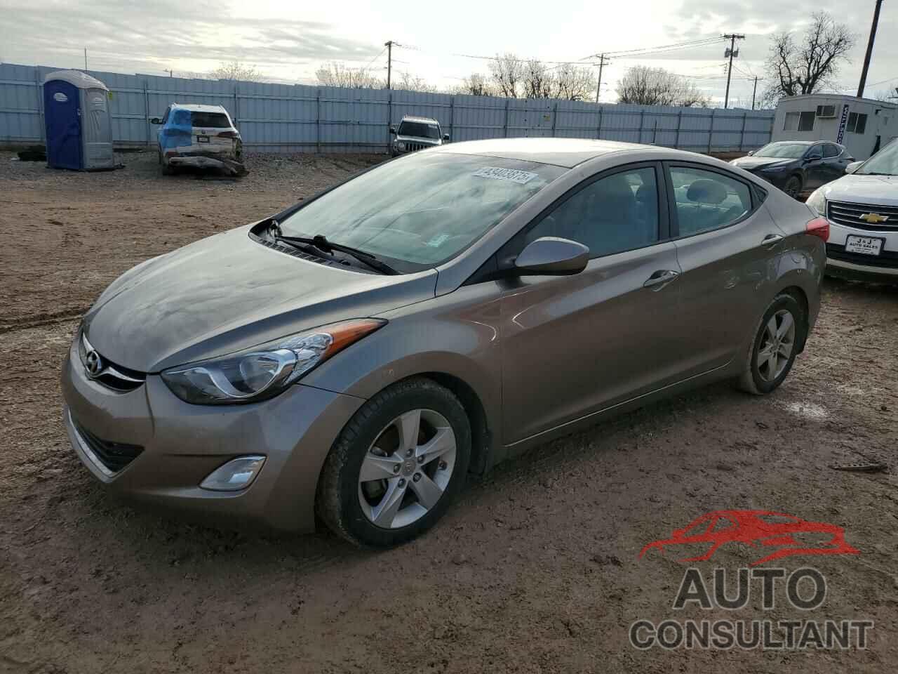 HYUNDAI ELANTRA 2013 - 5NPDH4AE5DH354049