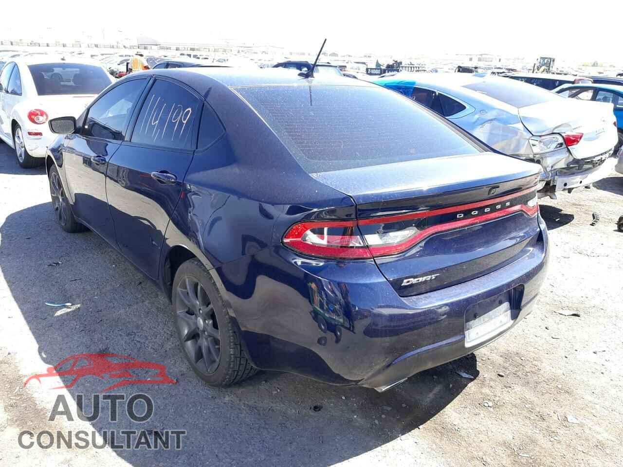 DODGE DART 2016 - 1C3CDFBB0GD515820