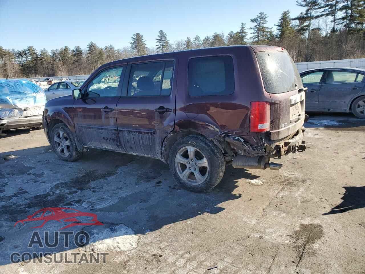 HONDA PILOT 2012 - 5FNYF4H61CB019874