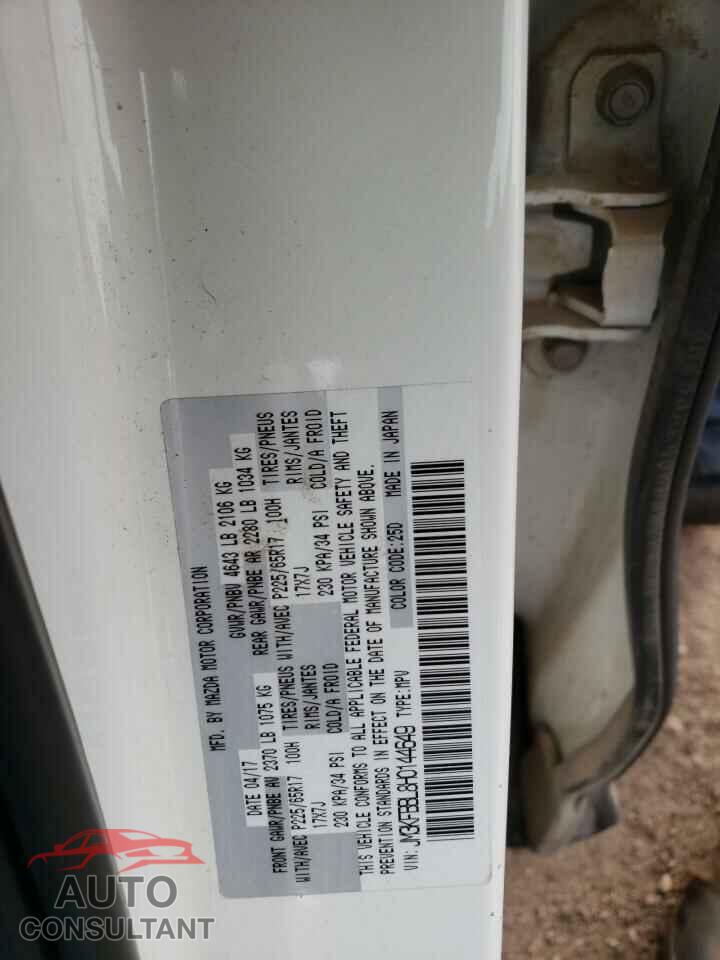 MAZDA CX-5 2017 - JM3KFBBL8H0144649