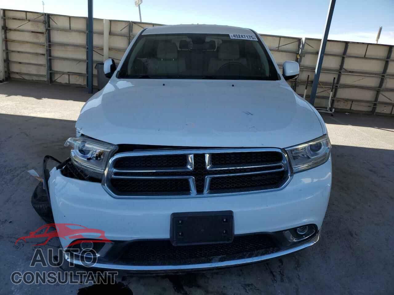 DODGE DURANGO 2019 - 1C4RDHAGXKC535215
