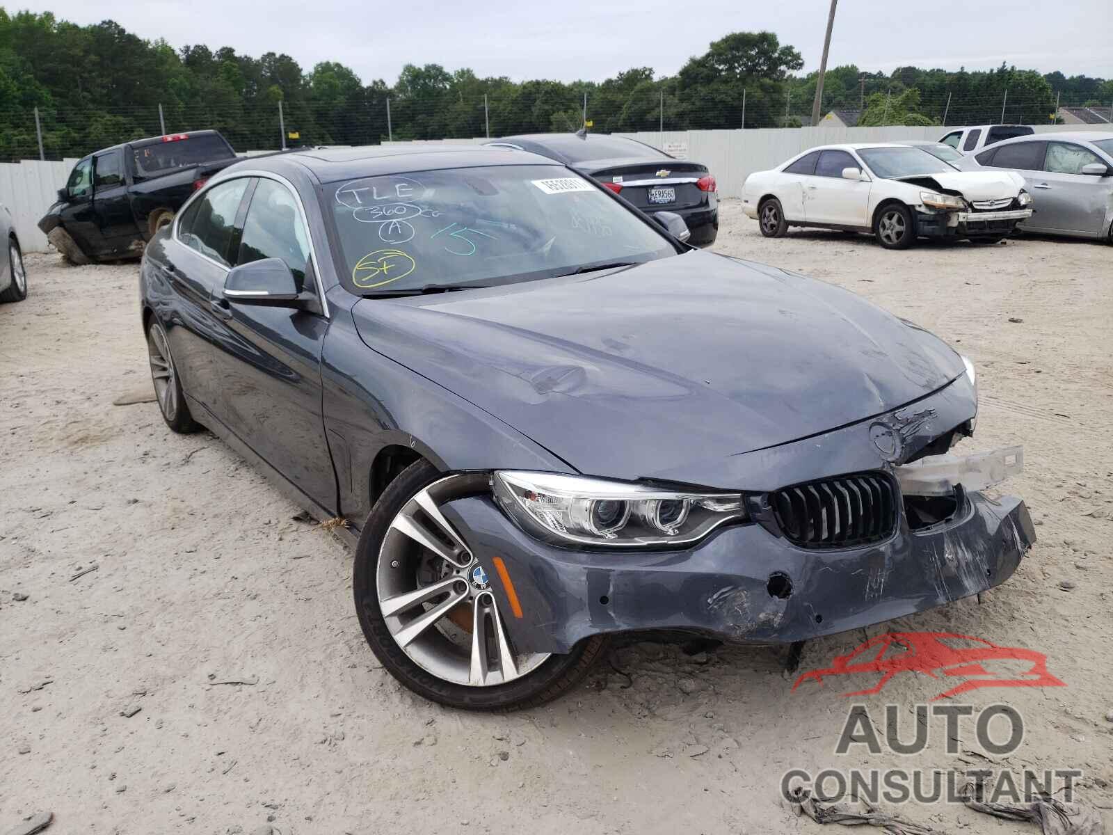 BMW 4 SERIES 2017 - WBA4F7C51HG787167