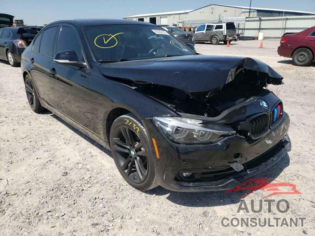 BMW 3 SERIES 2018 - WBA8B9G59JNV00338
