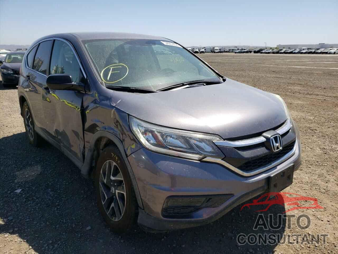 HONDA CRV 2016 - 5J6RM3H40GL025018