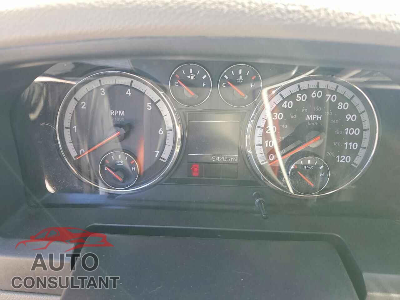 DODGE RAM 1500 2012 - 1C6RD6LT9CS348562