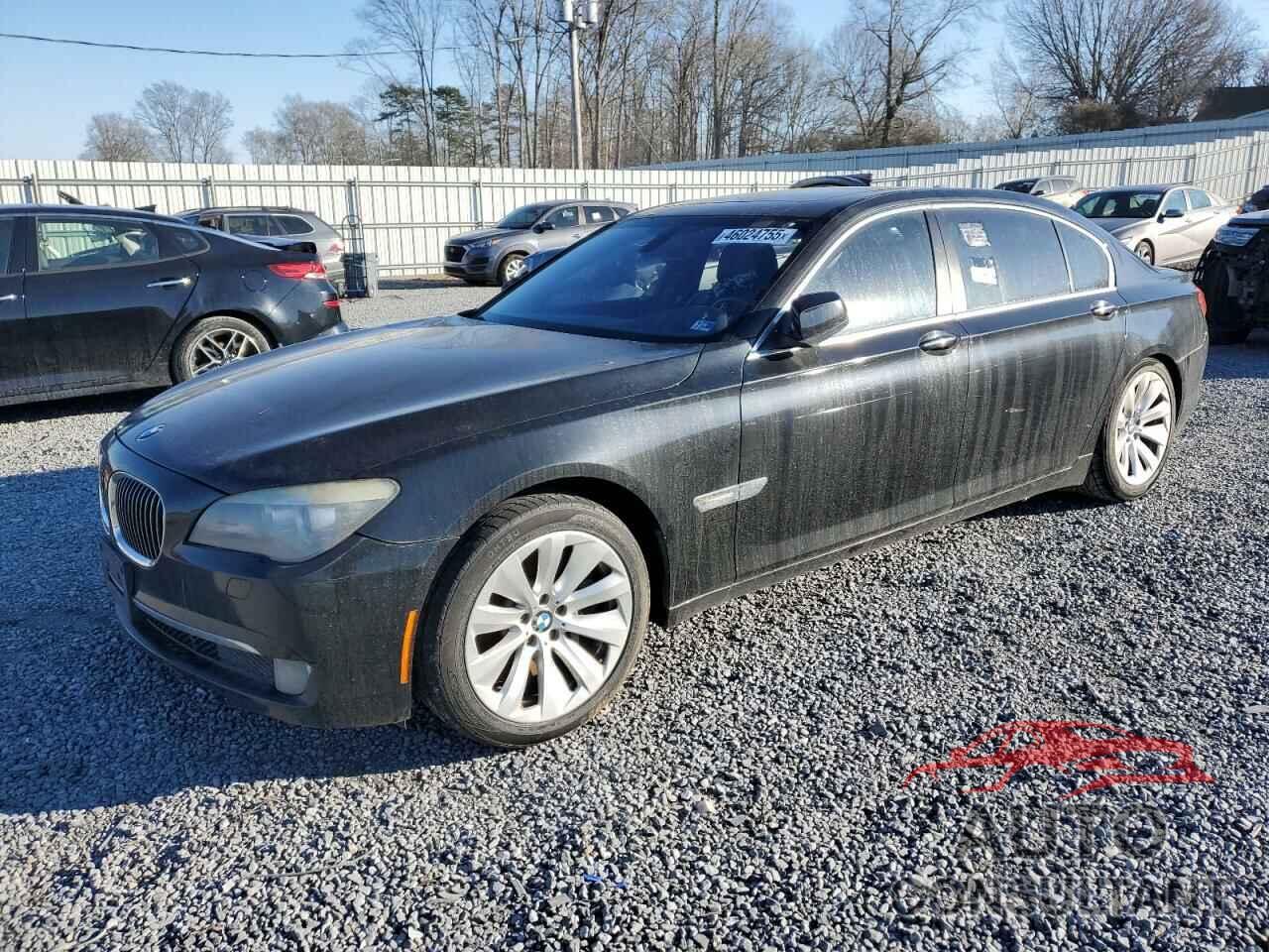 BMW 7 SERIES 2011 - WBAKX8C52BC198346