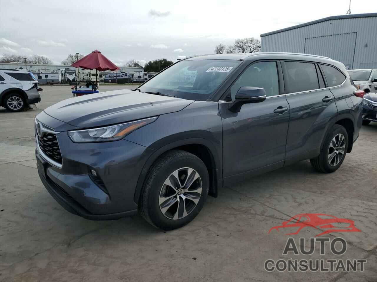 TOYOTA HIGHLANDER 2020 - 5TDGZRBH9LS517682