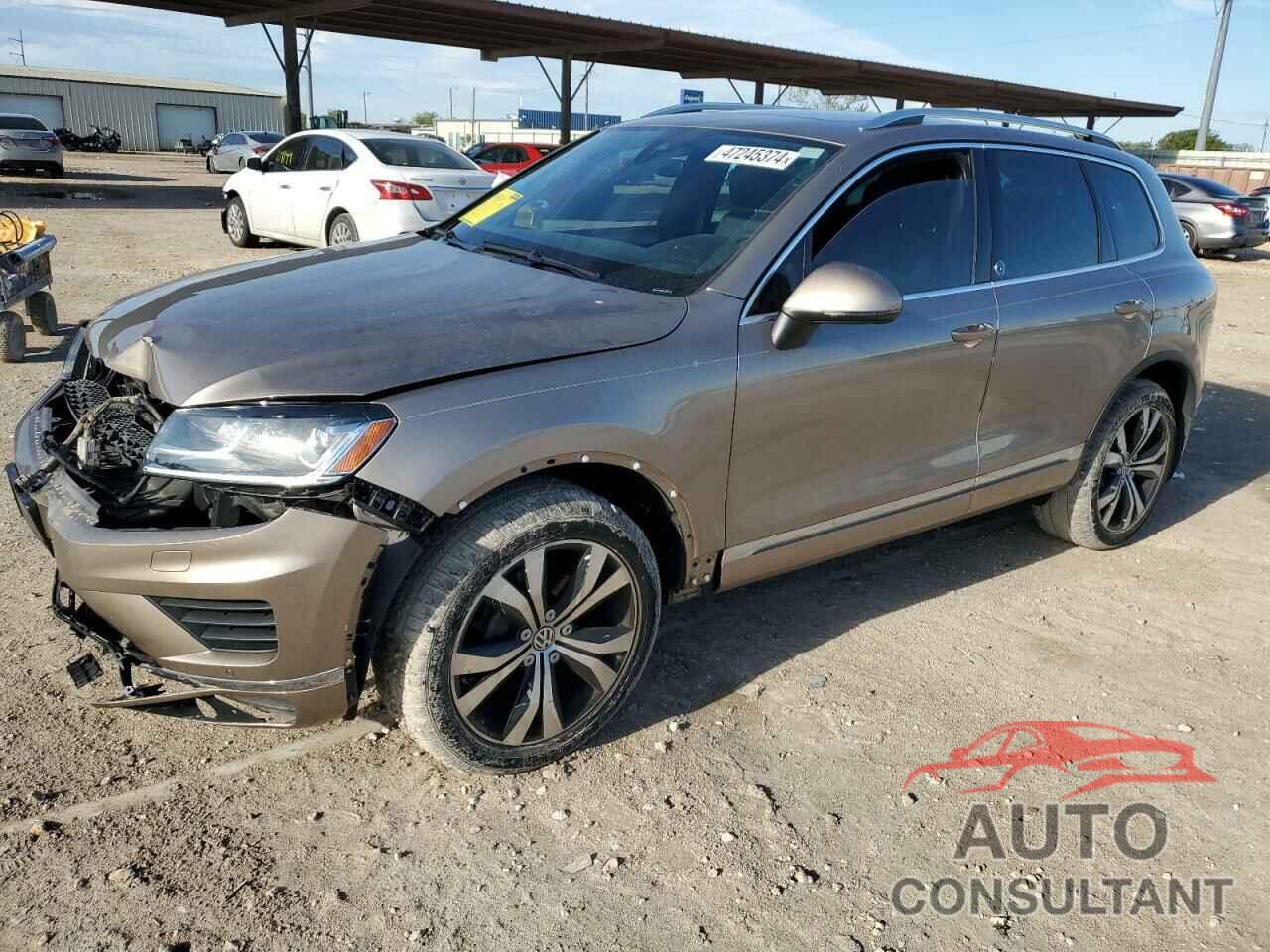 VOLKSWAGEN TOUAREG 2017 - WVGRF7BP9HD001611