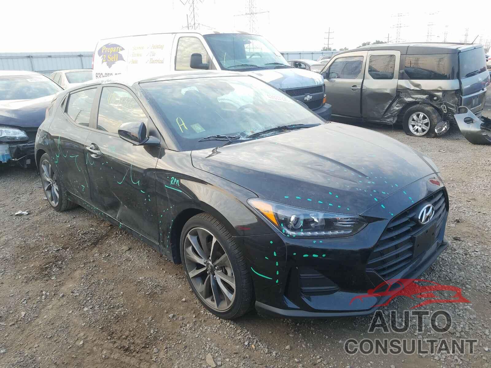 HYUNDAI VELOSTER 2019 - KMHTG6AF1KU012096