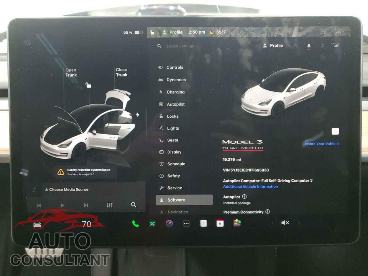 TESLA MODEL 3 2023 - 5YJ3E1EC1PF695933