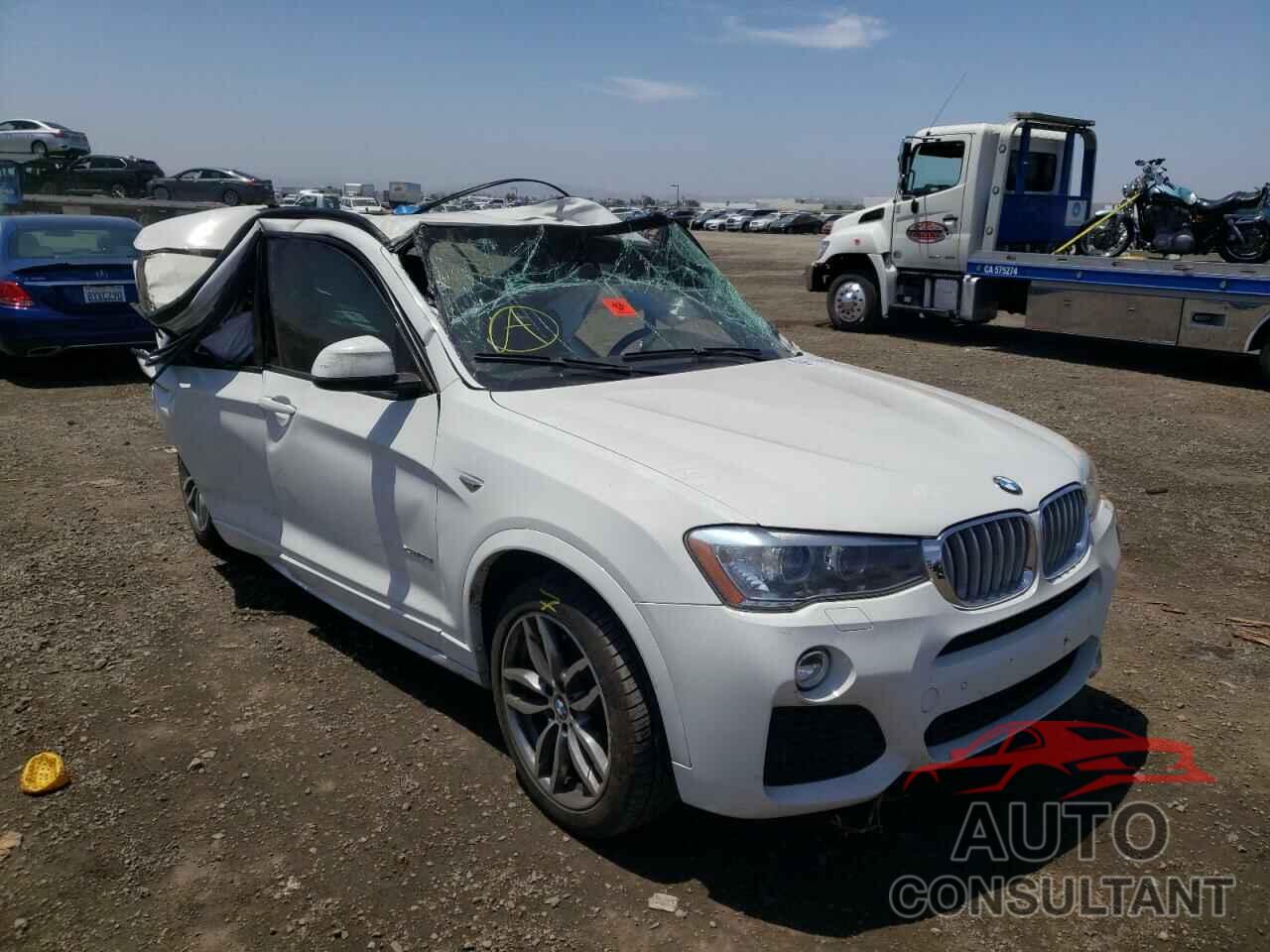 BMW X3 2016 - 5UXWX9C55G0D84676