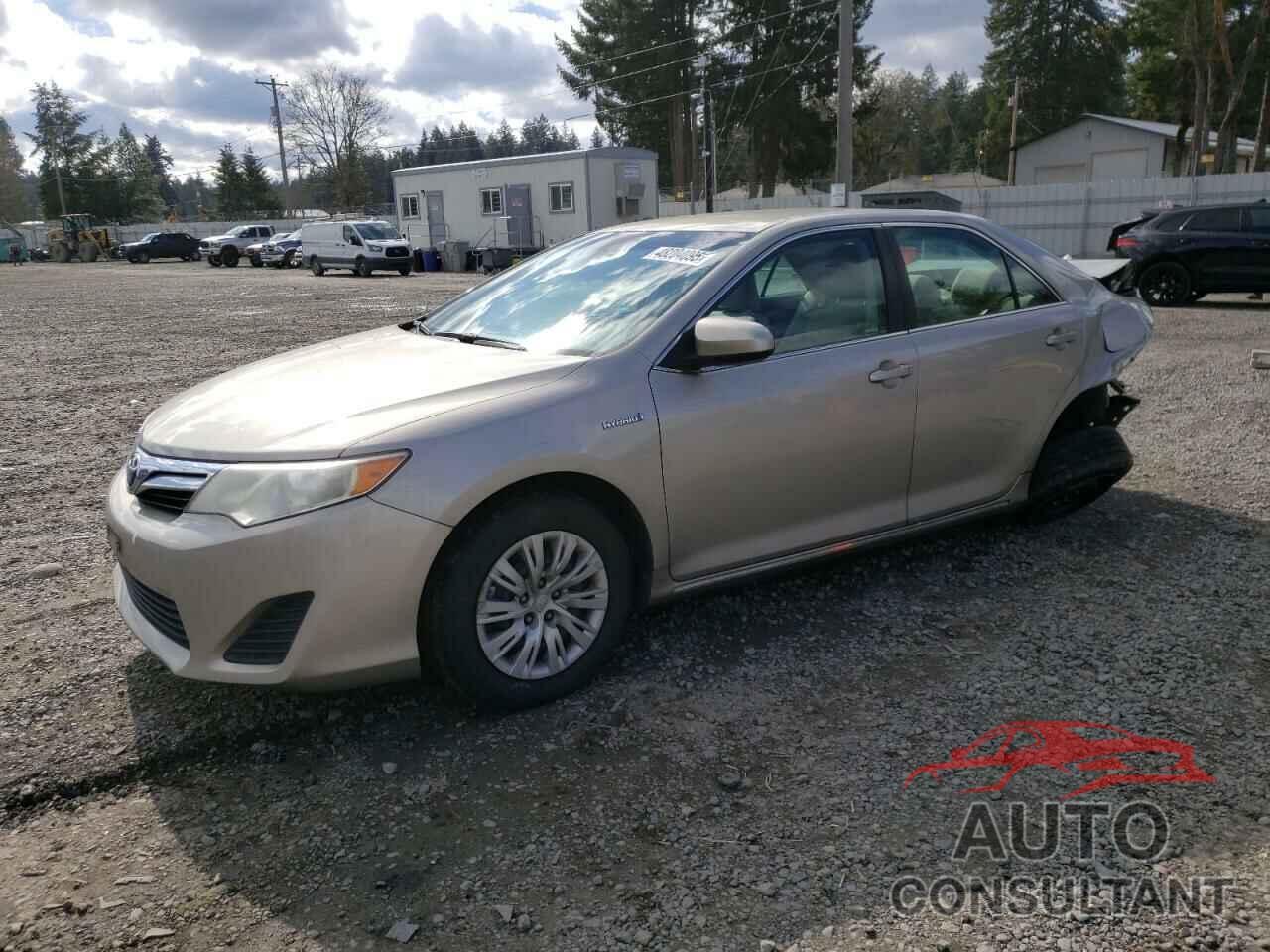 TOYOTA CAMRY 2013 - 4T1BD1FK1DU093343