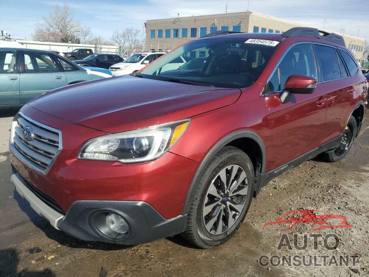 SUBARU OUTBACK 2017 - 4S4BSENC8H3280971