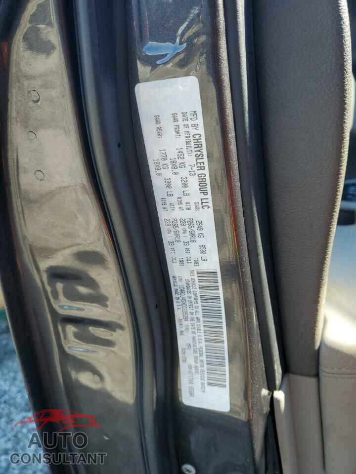 DODGE DURANGO 2013 - 1C4RDJAGXDC695394