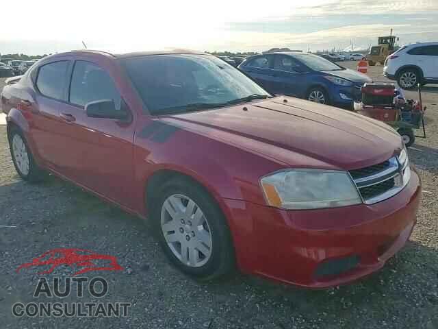 DODGE AVENGER 2012 - 1C3CDZAB3CN286783