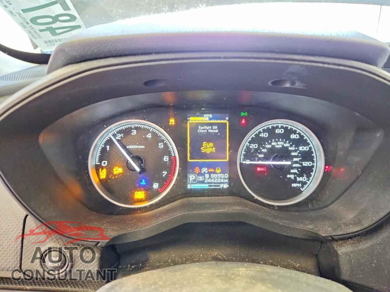 SUBARU FORESTER 2019 - JF2SKAEC9KH462686