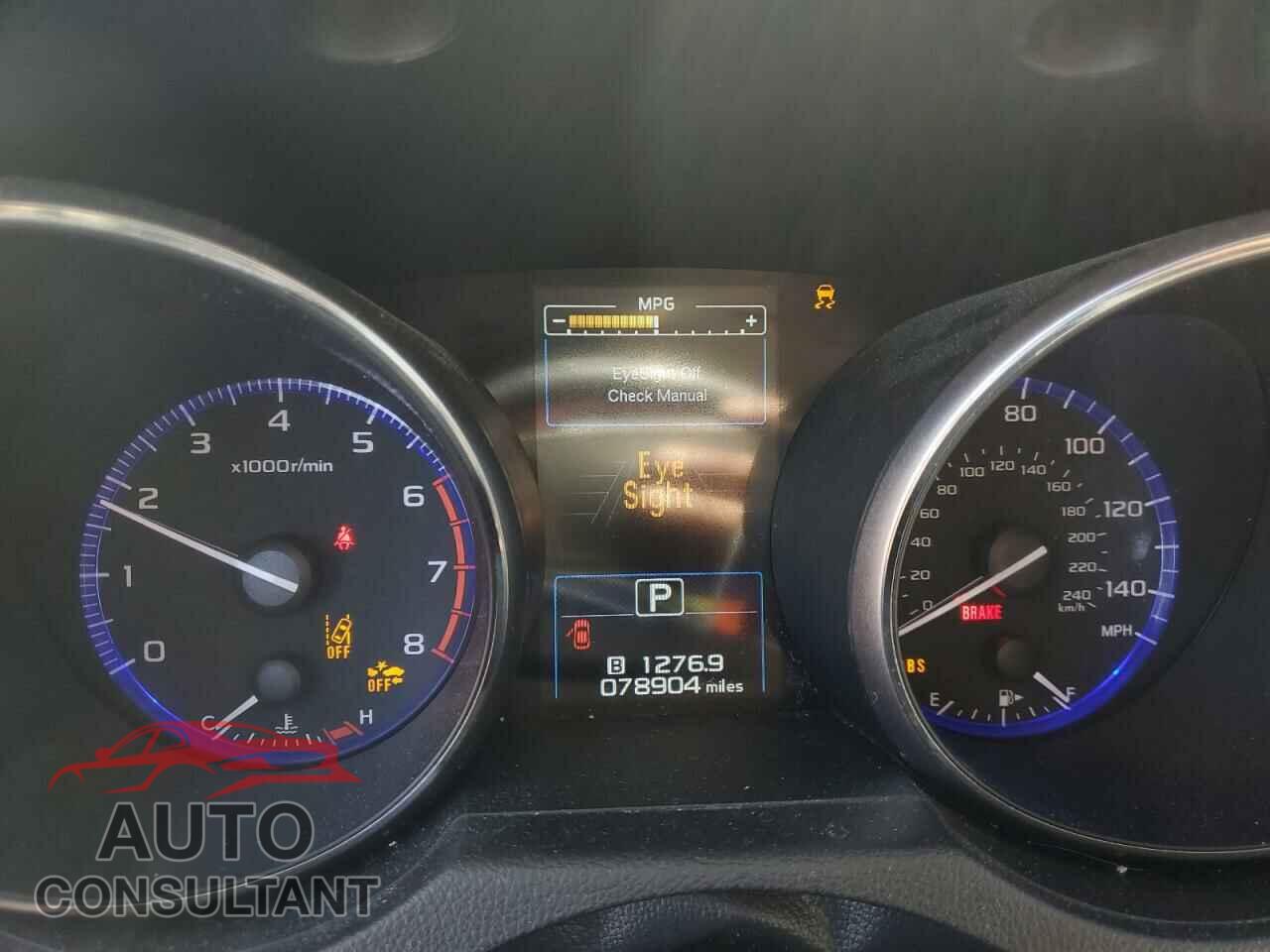 SUBARU OUTBACK 2017 - 4S4BSAHC5H3340175