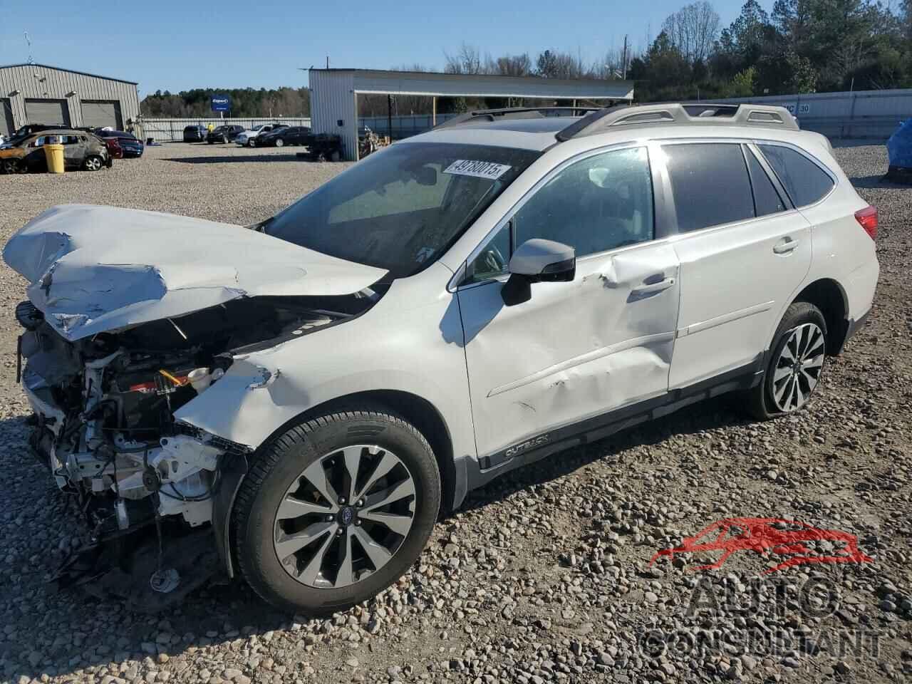 SUBARU OUTBACK 2016 - 4S4BSENC4G3330361