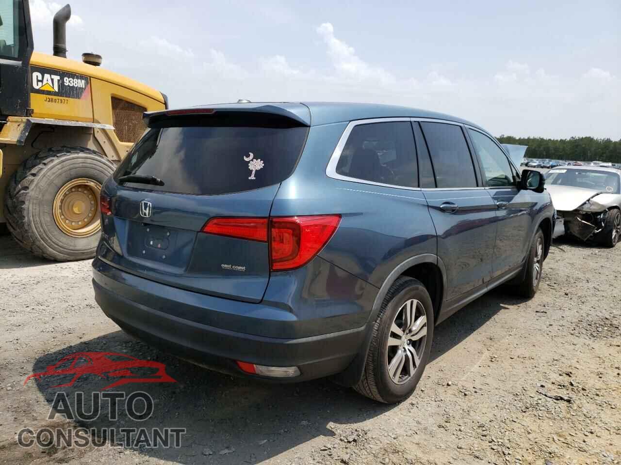 HONDA PILOT 2017 - 5FNYF5H51HB040468