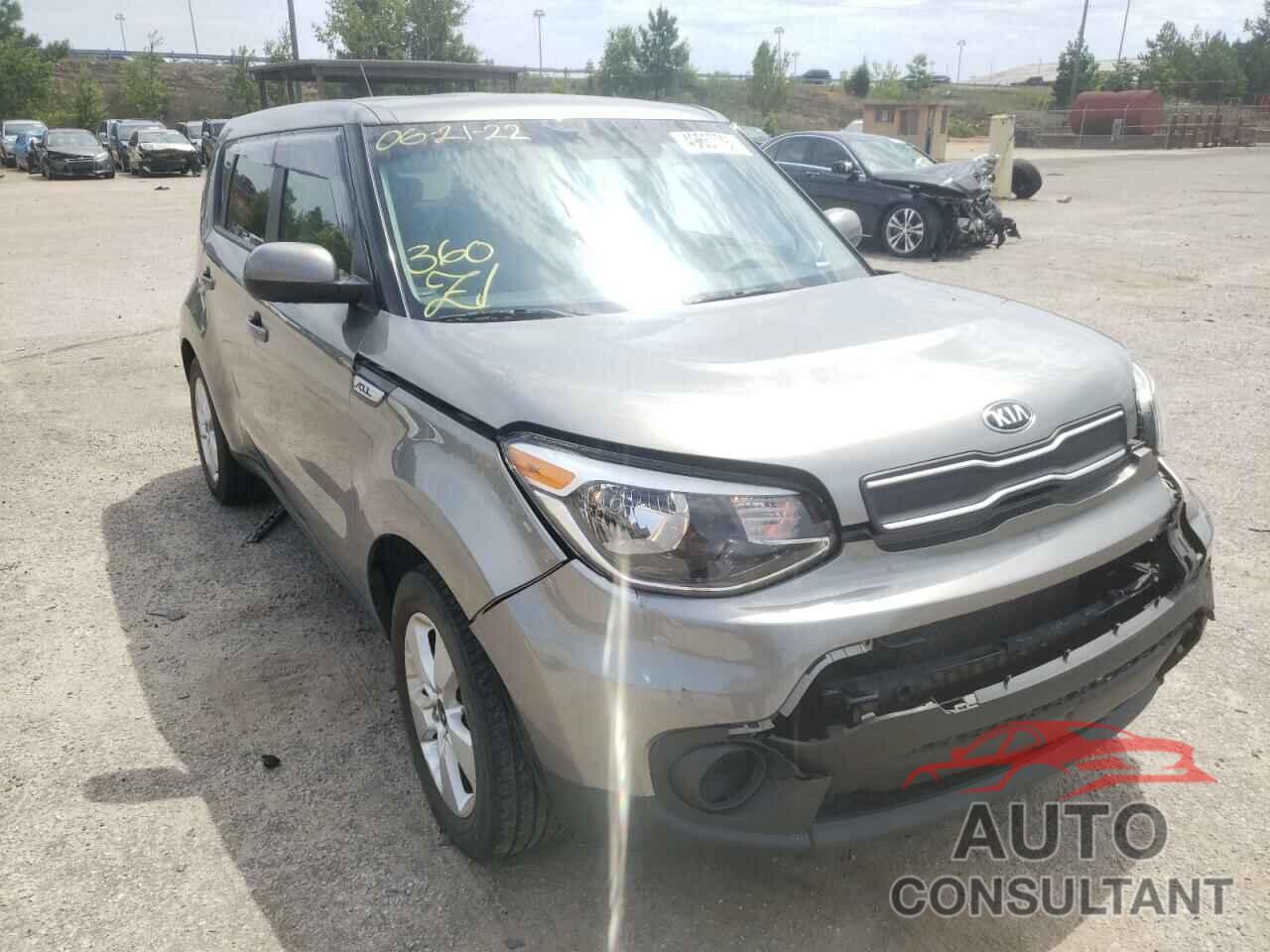 KIA SOUL 2019 - KNDJN2A24K7692453