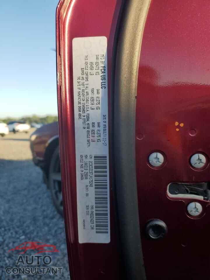 DODGE CHALLENGER 2018 - 2C3CDZC97JH175248