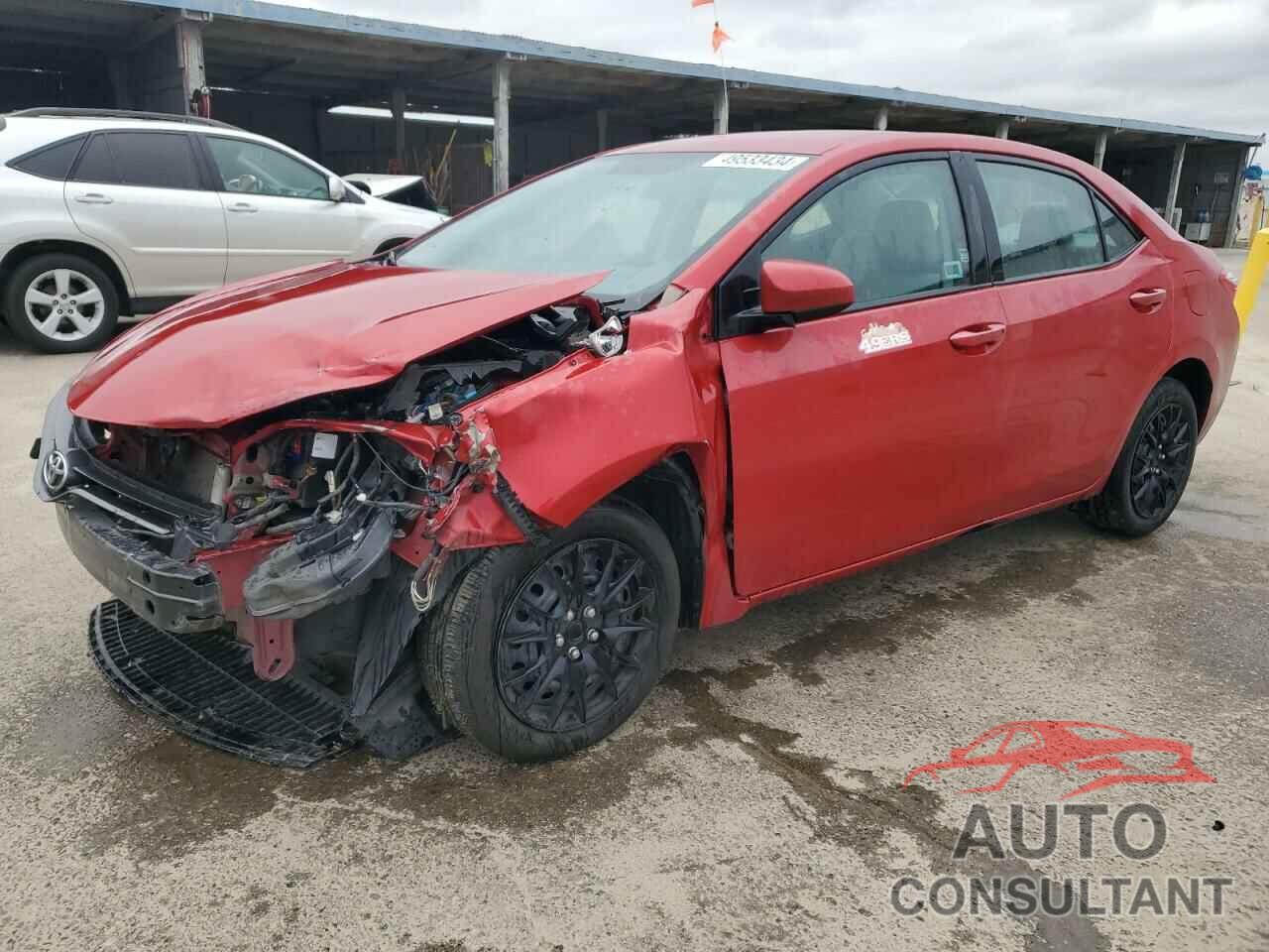 TOYOTA COROLLA 2016 - 2T1BURHE3GC524681