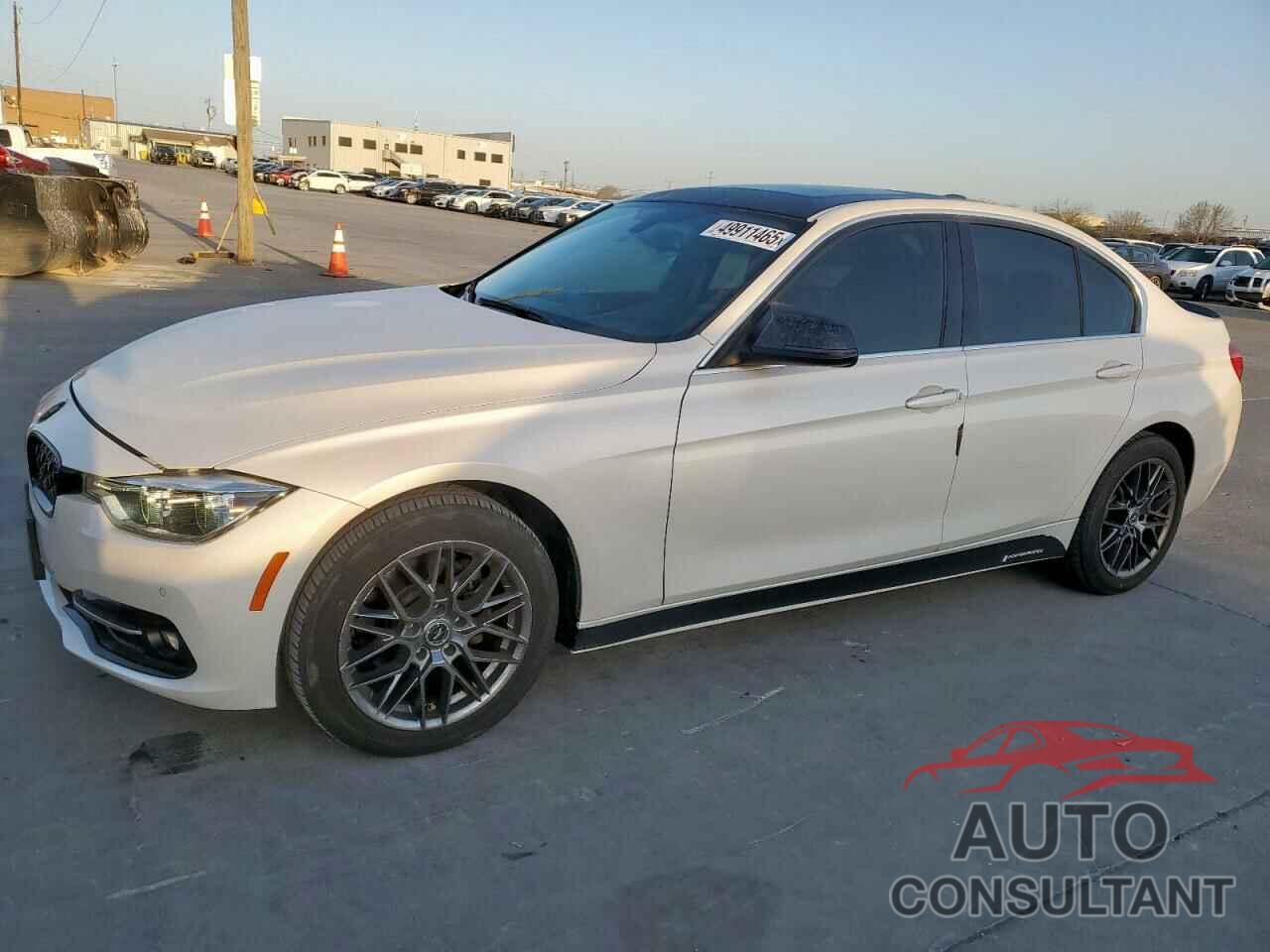 BMW 3 SERIES 2017 - WBA8D9G55HNU58786