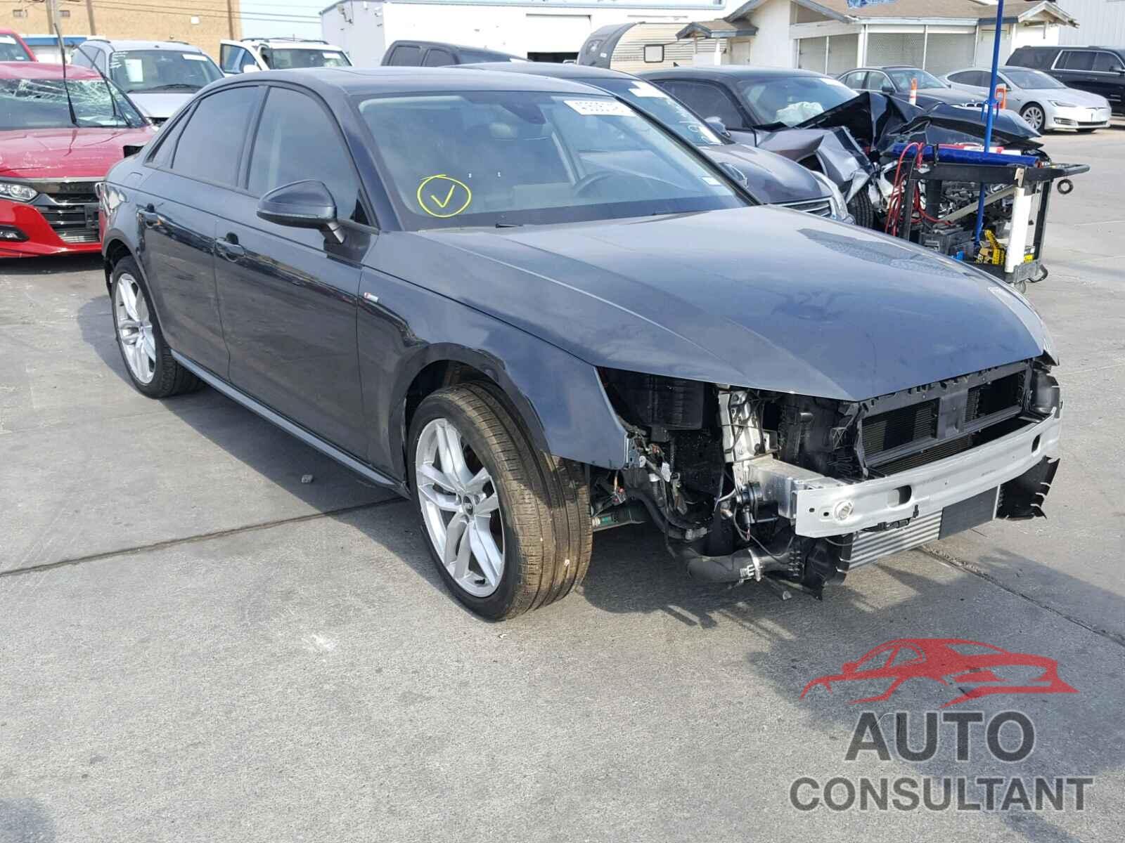 AUDI A4 2017 - WAUDNAF48HN051955