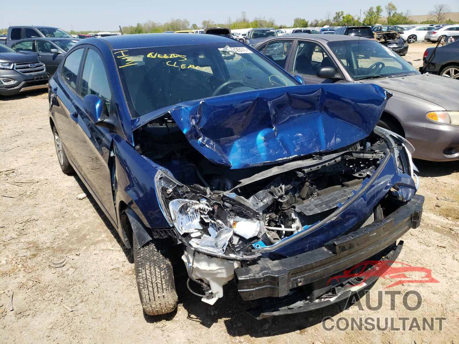 HYUNDAI ACCENT 2016 - KMHCT4AE7GU132466