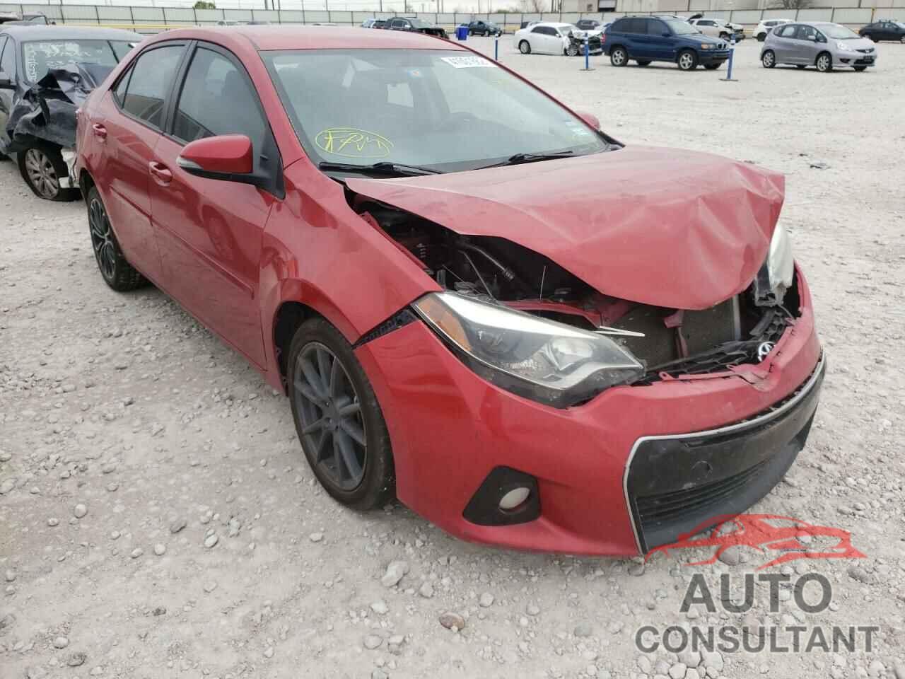 TOYOTA COROLLA 2016 - 5YFBURHE6GP420301
