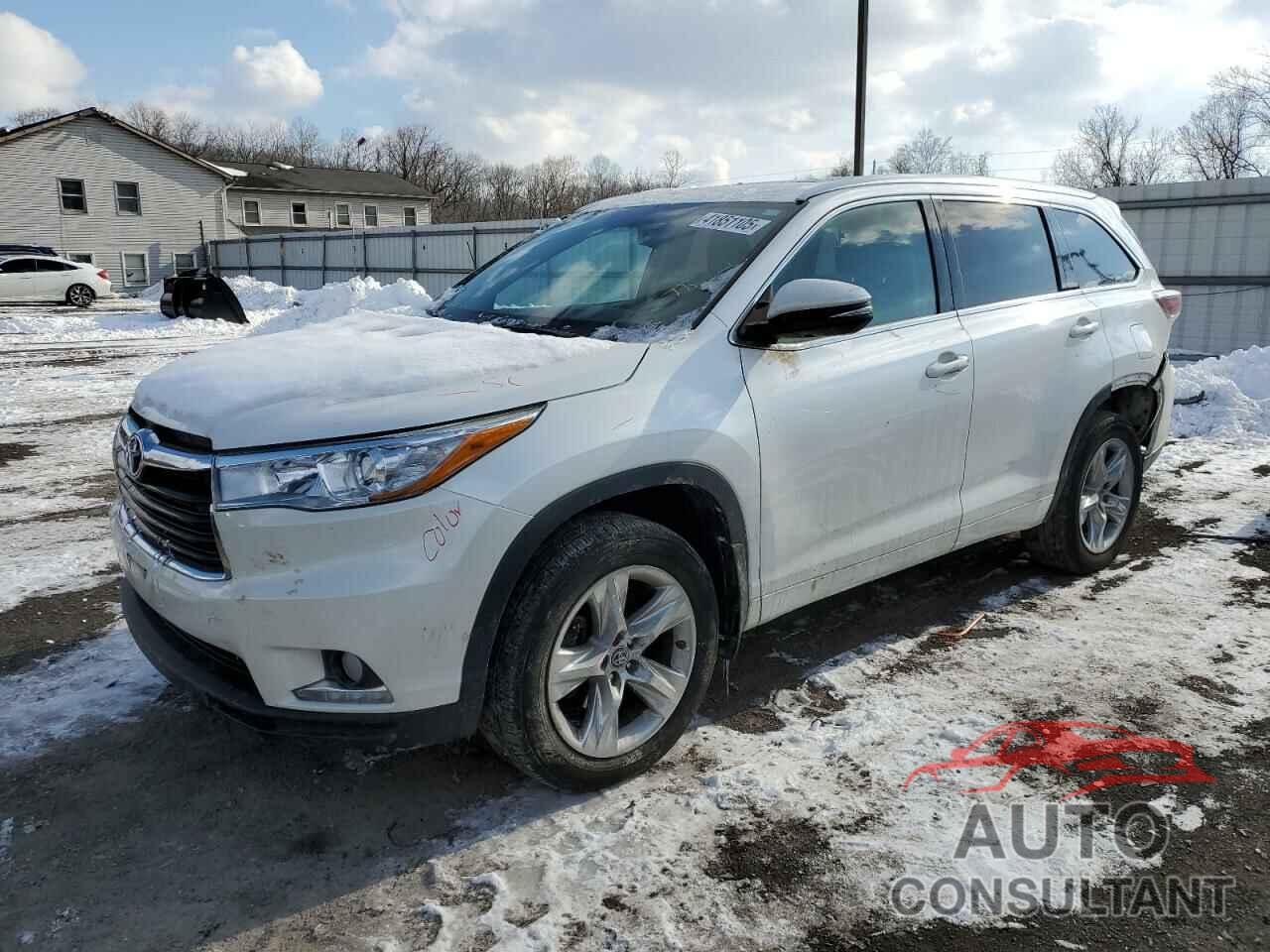 TOYOTA HIGHLANDER 2016 - 5TDDKRFH7GS235189