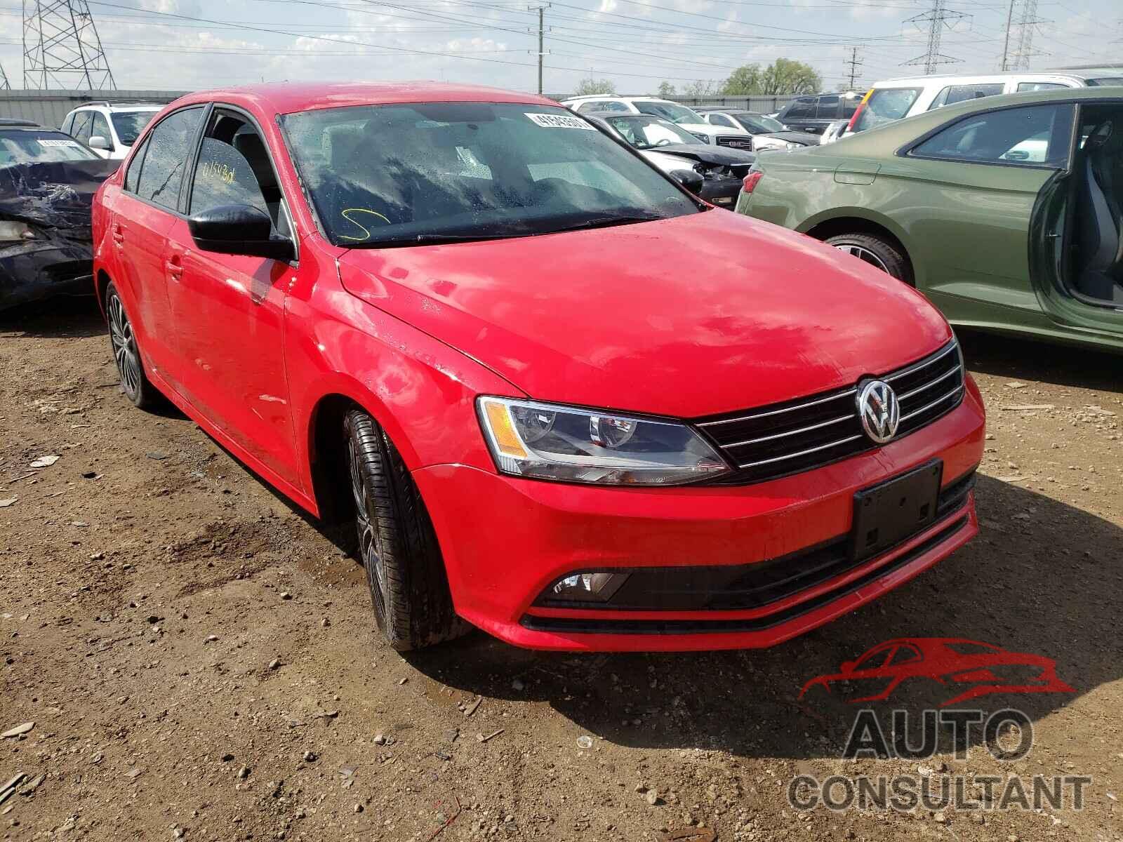 VOLKSWAGEN JETTA 2016 - 3VWD17AJ8GM282620