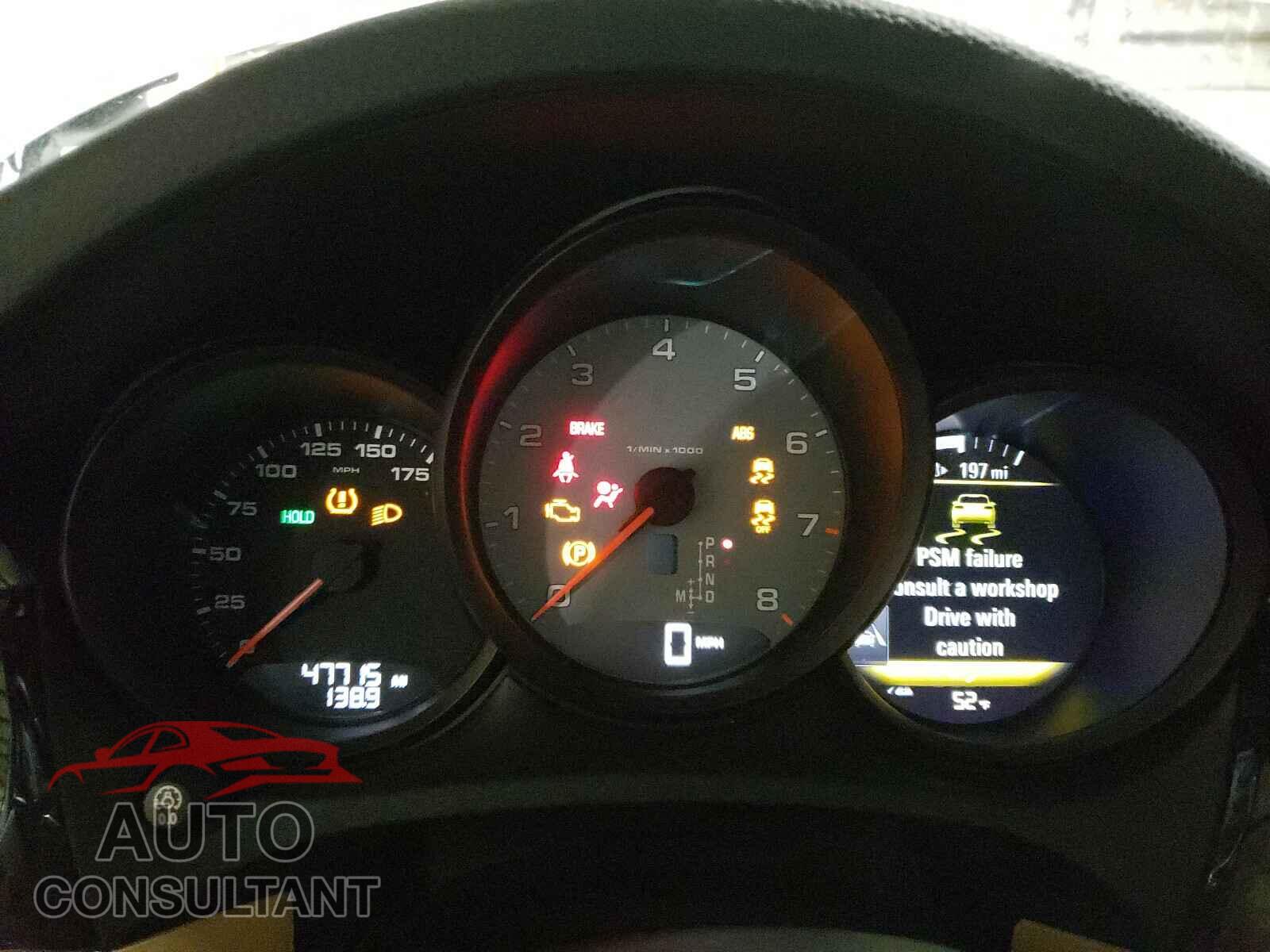 PORSCHE MACAN 2017 - WP1AB2A52HLB12716