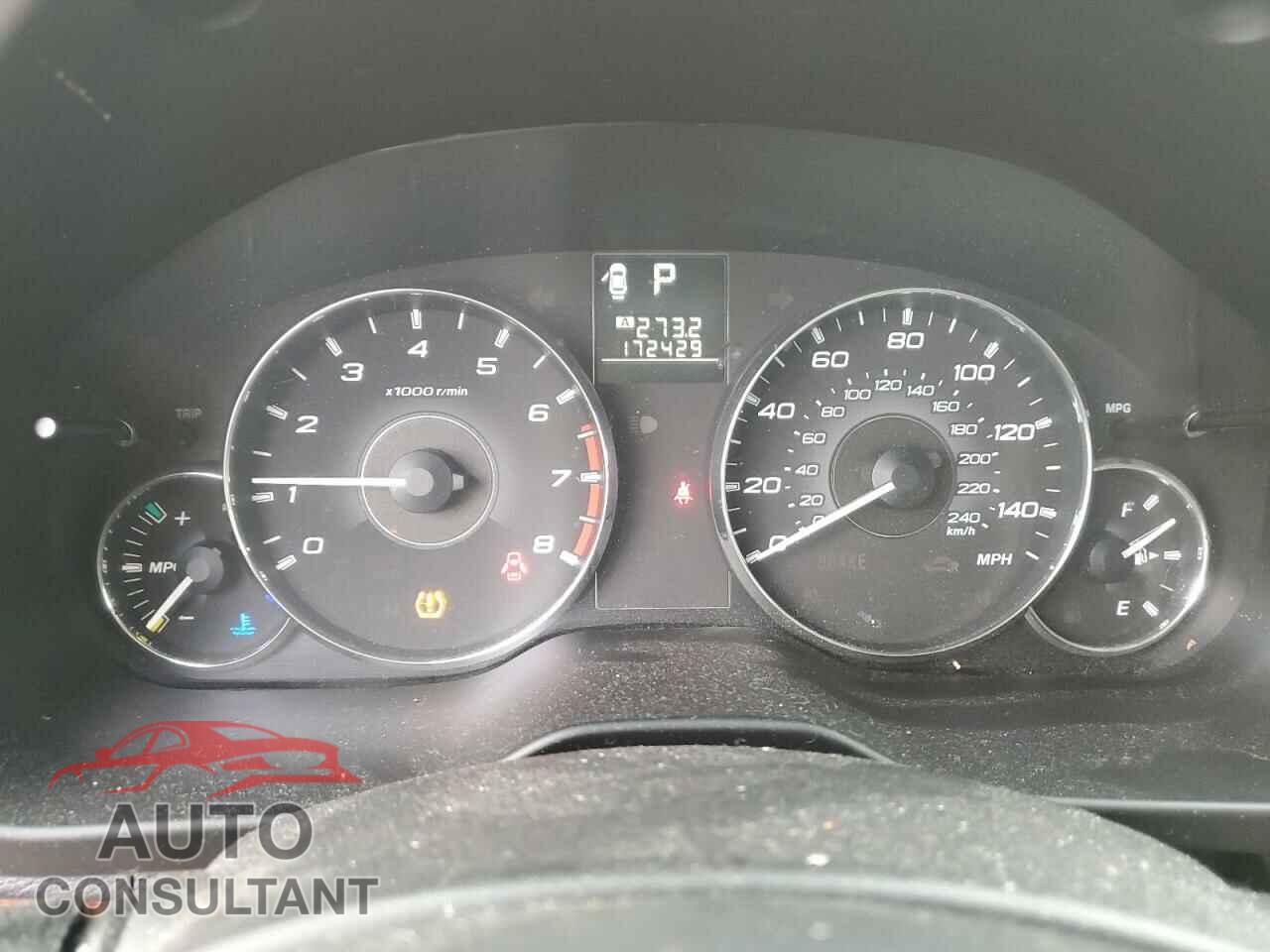 SUBARU OUTBACK 2011 - 4S4BRBLC6B3317486