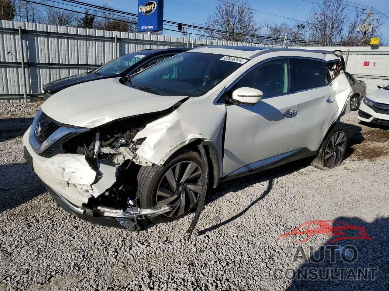 NISSAN MURANO 2017 - 5N1AZ2MH2HN150661